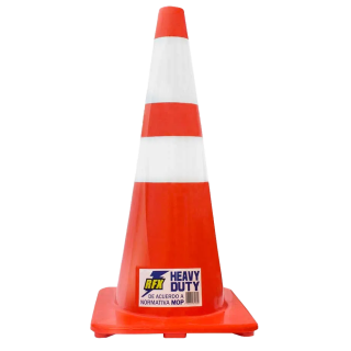 CONO SEÑALIZACION 28" DOBLE CINTA