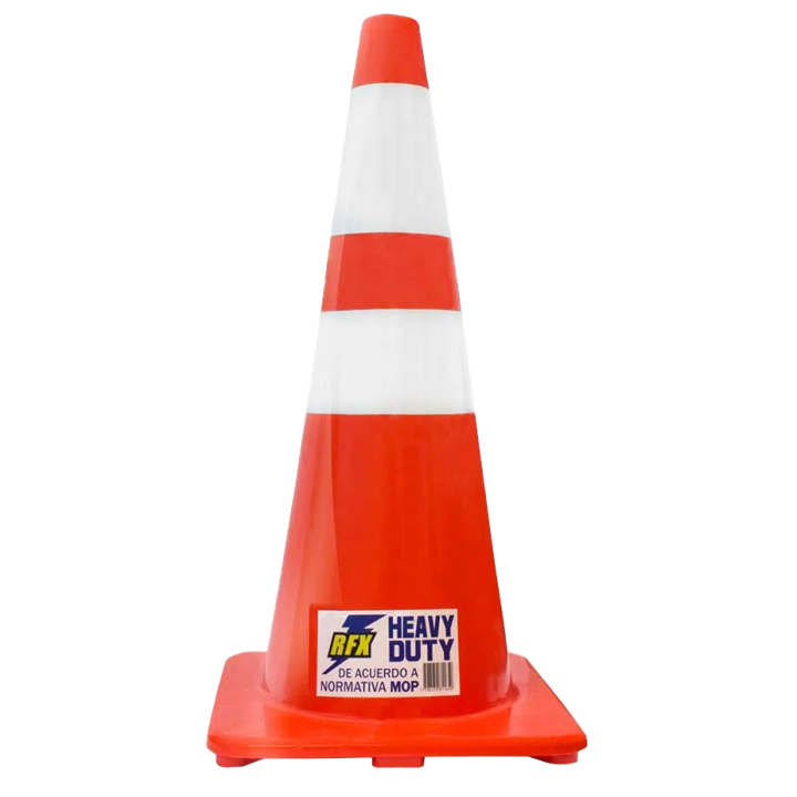 CONO SEÑALIZACION 28" DOBLE CINTA
