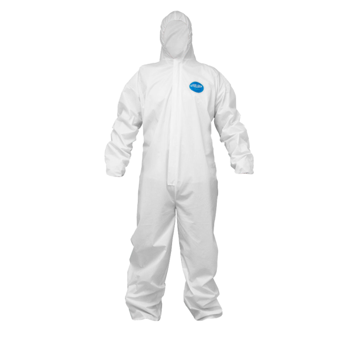 BUZO DESECHABLE CUBRE CIERRE STEELGEN PLUS+ ISP BLANCO