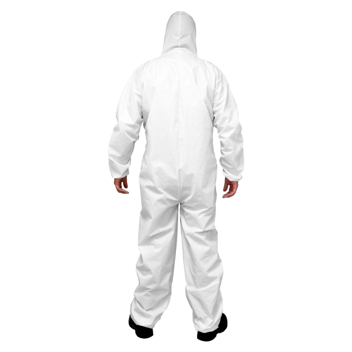 BUZO DESECHABLE CUBRE CIERRE STEELGEN PLUS+ ISP BLANCO